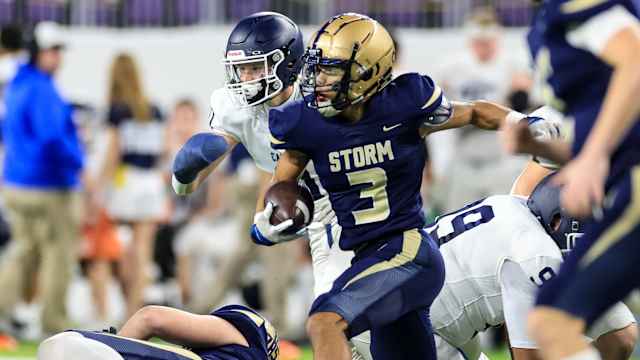 Chanhassen vs St Thomas Academy 5A Prep Bowl 11-25-23 Jeff Lawler12